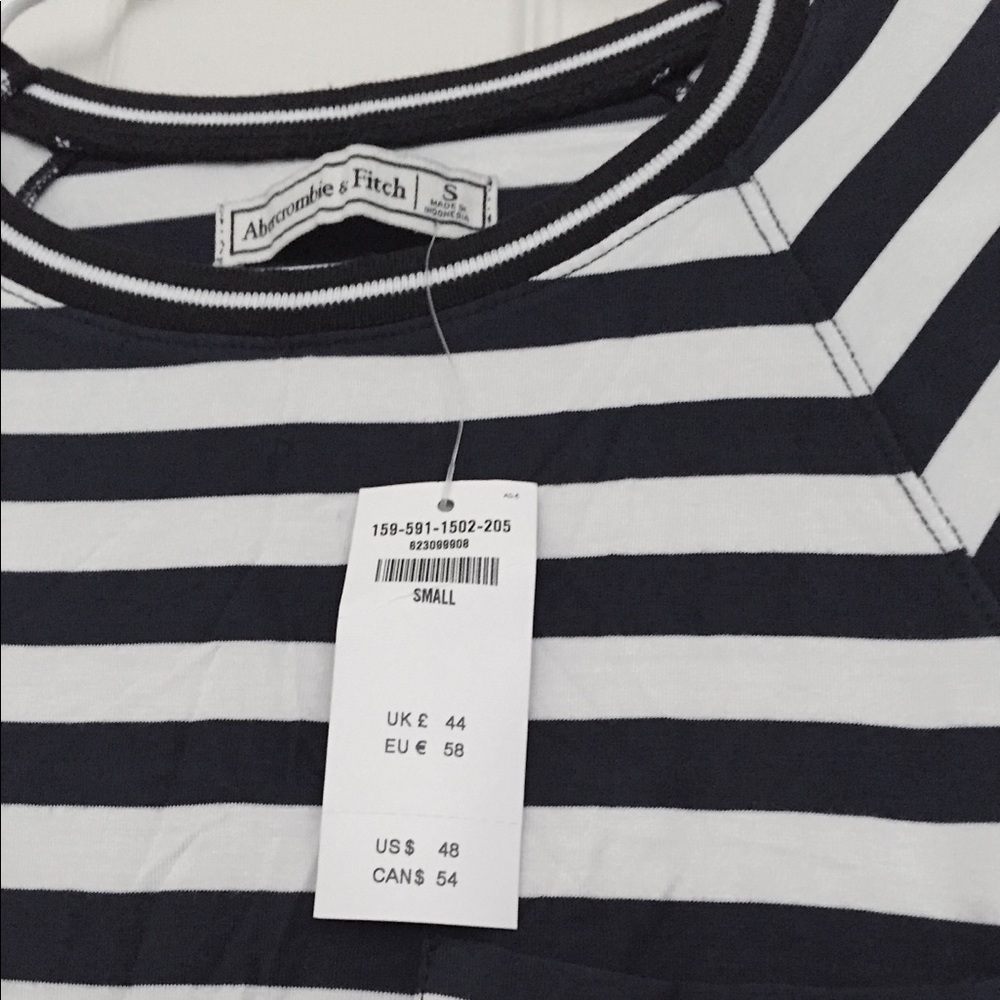 Abercrombie & Fitch striped T-shirt dress - Picture 3 of 3